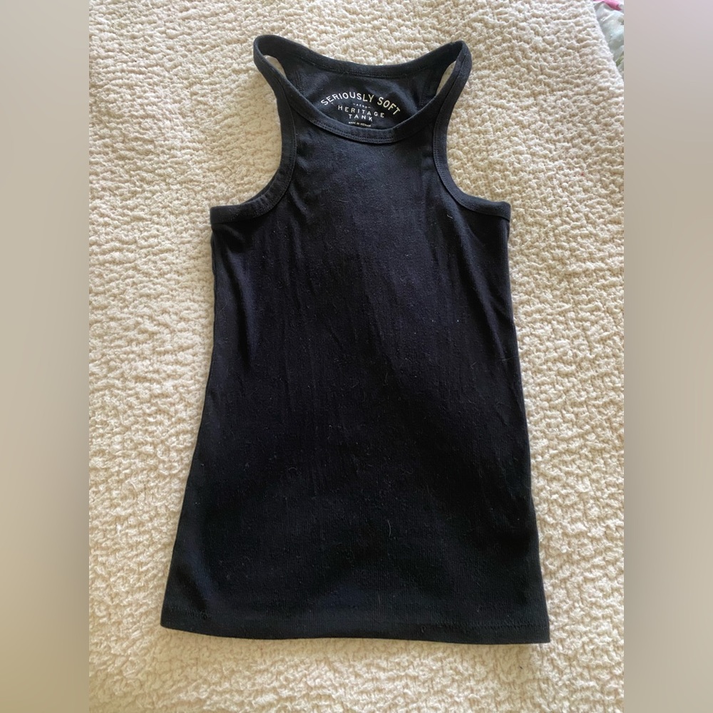 Black tank top, size small